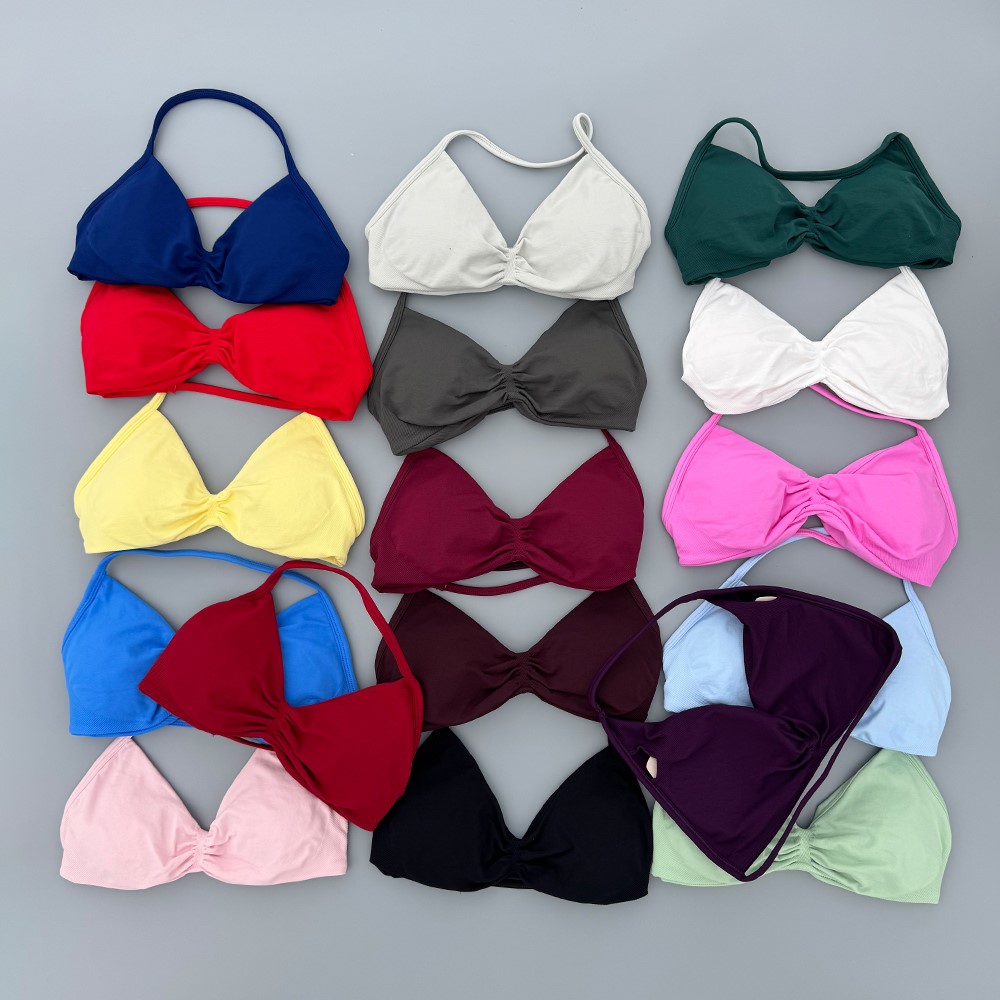 Sports Bra Racerback - Top de Ginástica Feminino com Alças,