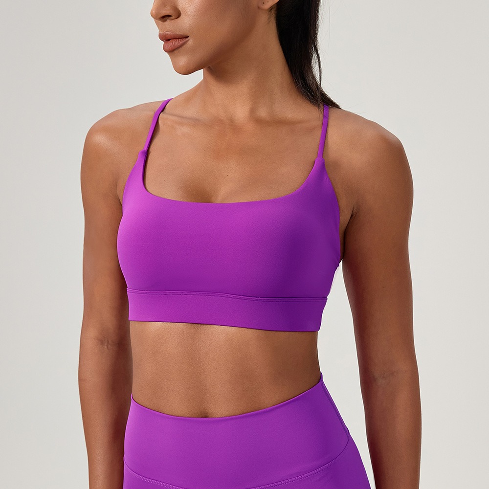 Sports Bra Racerback - Sutiã de yoga sexy feminino alça