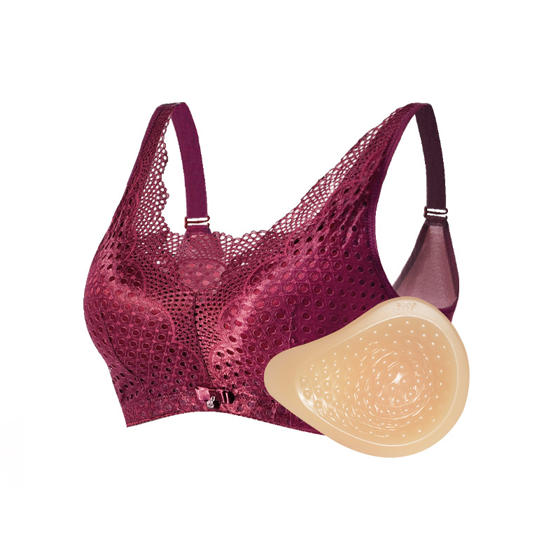 Mastectomy Bra Pocket - Sutiã Pós-Cirúrgico para Mastectomia Feminina com