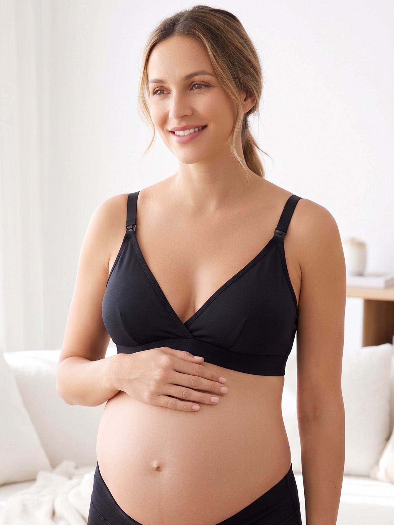Sutiã de amamentação com decot - Nursing Bra Clip avaliação e preço