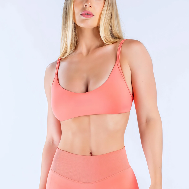 HISTELLO Impact Scoop Neck Bra - Sports Bra Racerback avaliação e preço