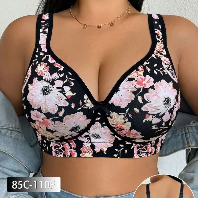 Sutiã Plus Size Feminino com R - Full Coverage Bra avaliação e preço
