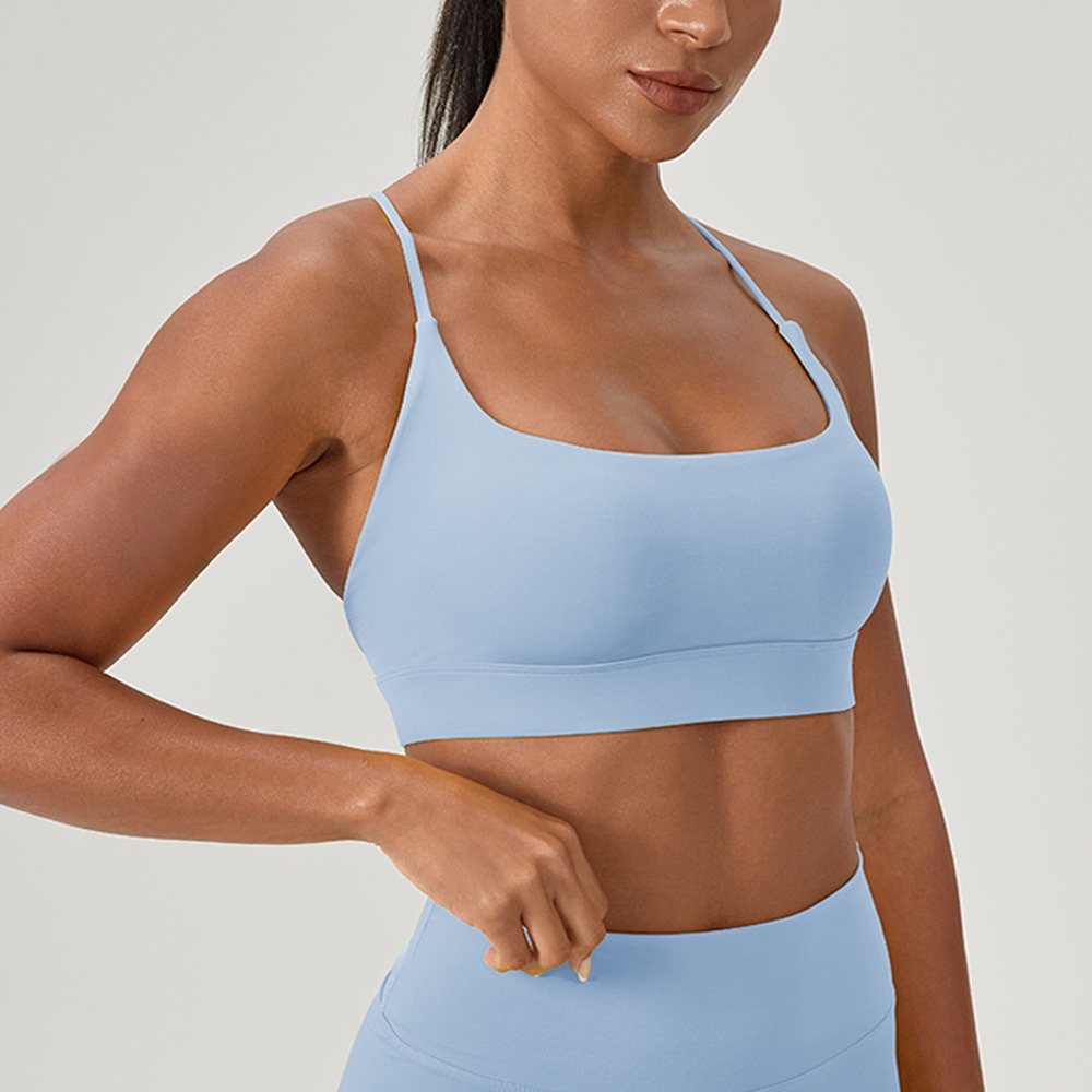 Sutiã de yoga sexy feminino al - Sports Bra Racerback avaliação e preço