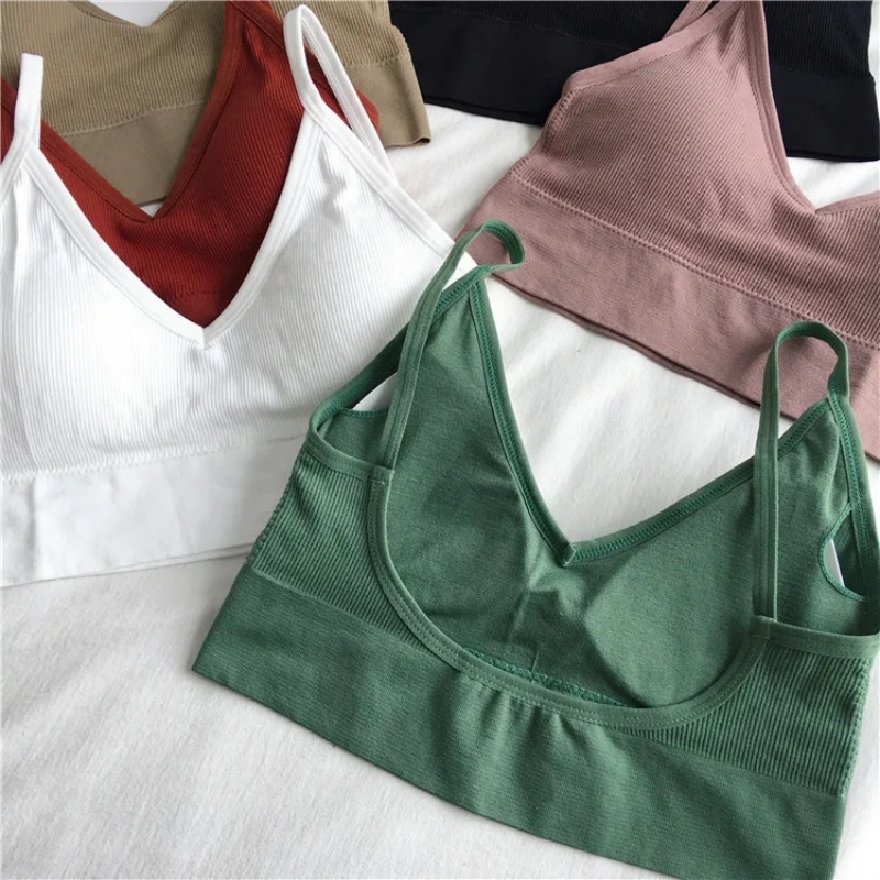 Mulheres sexy colheita topos s - T Shirt Bra Seamless avaliação e preço