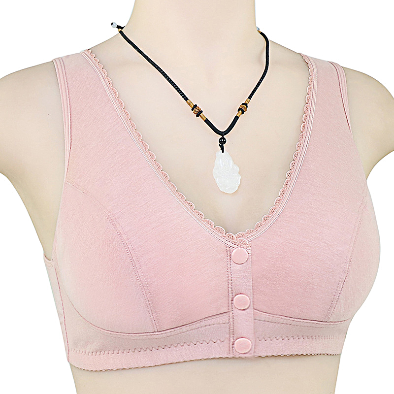Sutiãs de algodão com fecho fr - Lace Bralette Set avaliação e preço